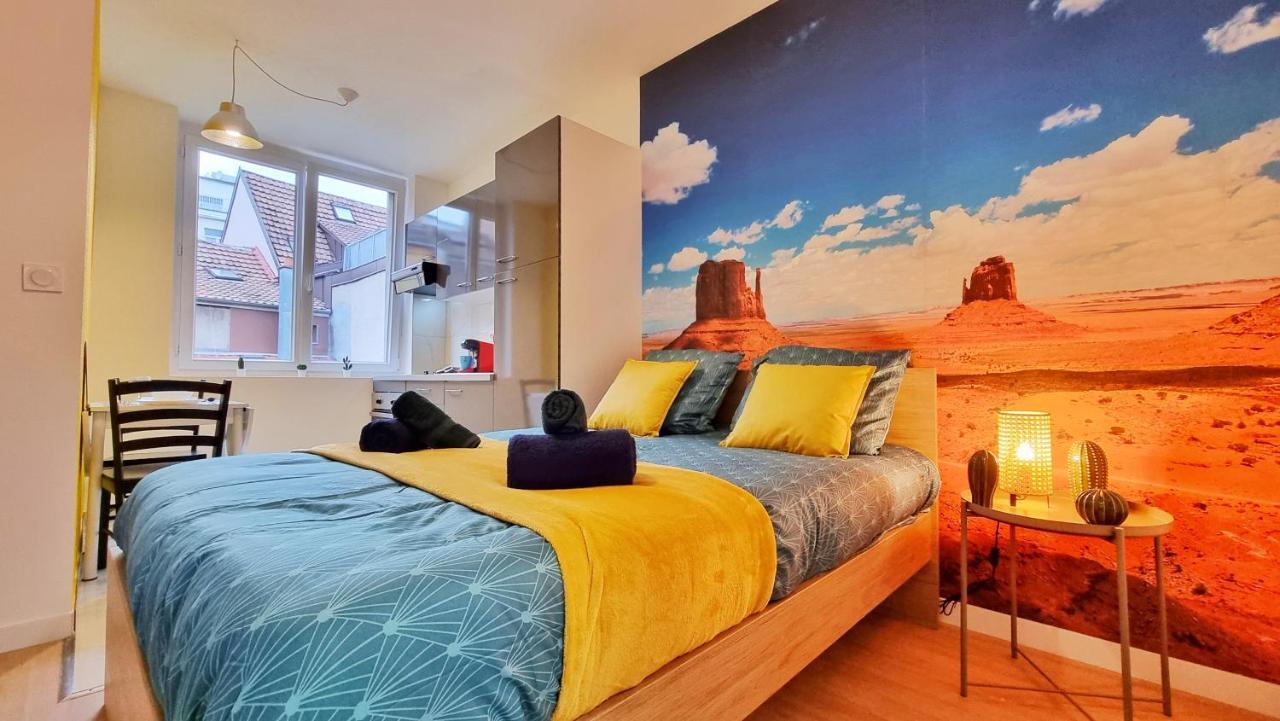 La Residence Evasion 1 - Original - Gare - Wifi - Relax Bnb Mulhouse Exteriör bild